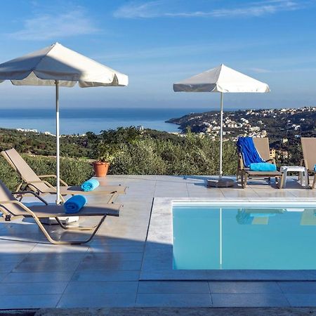 Villa Konstantinos Hilltop Vineyard Escape Алмирида Экстерьер фото