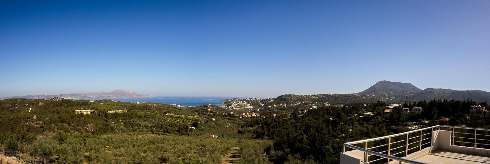 Villa Konstantinos Hilltop Vineyard Escape Алмирида Экстерьер фото