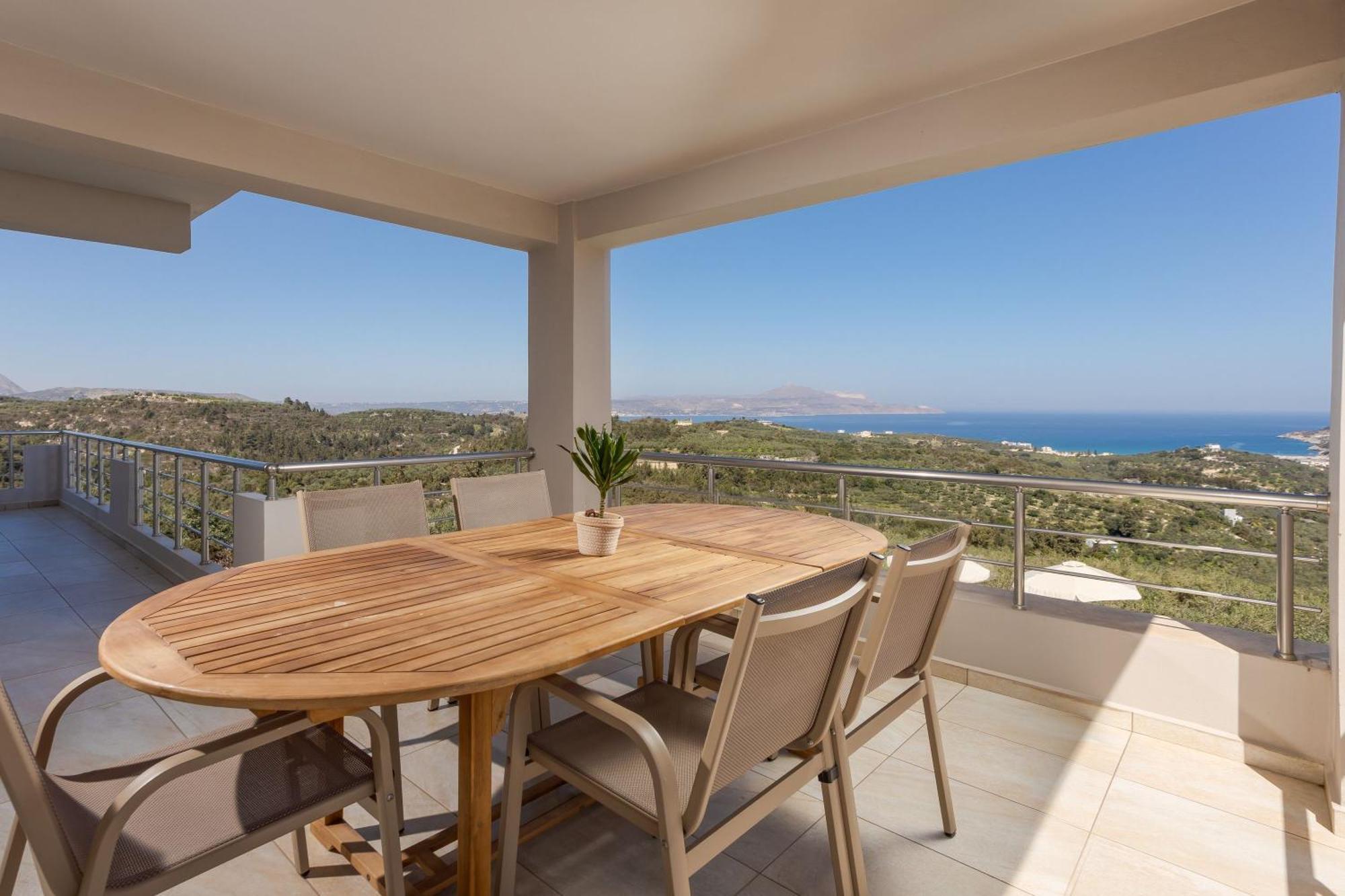 Villa Konstantinos Hilltop Vineyard Escape Алмирида Экстерьер фото
